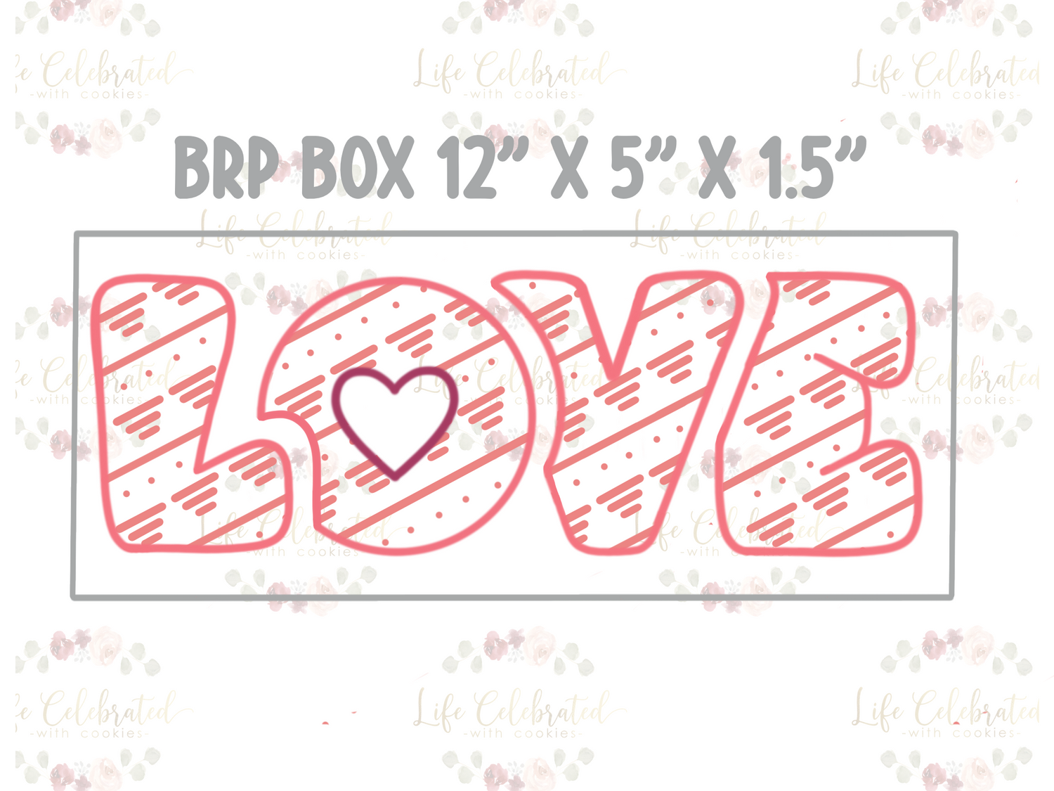 LOVE Cookie Cutter Set