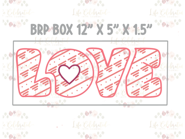 LOVE Cookie Cutter Set