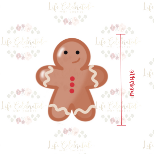 Gingerbread Man Cookie Cutter