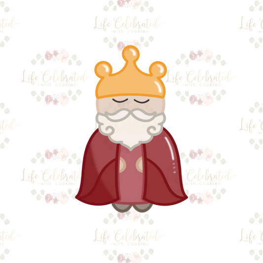 King in Red Cookie Cutter