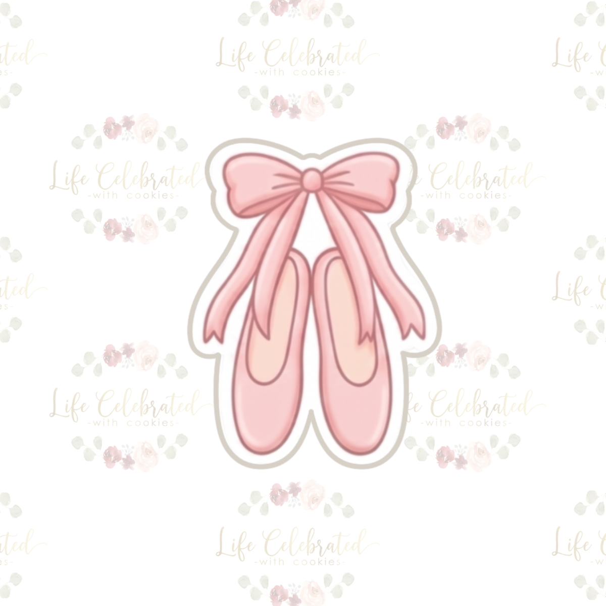 Ballet Slippers Cookie Cutter