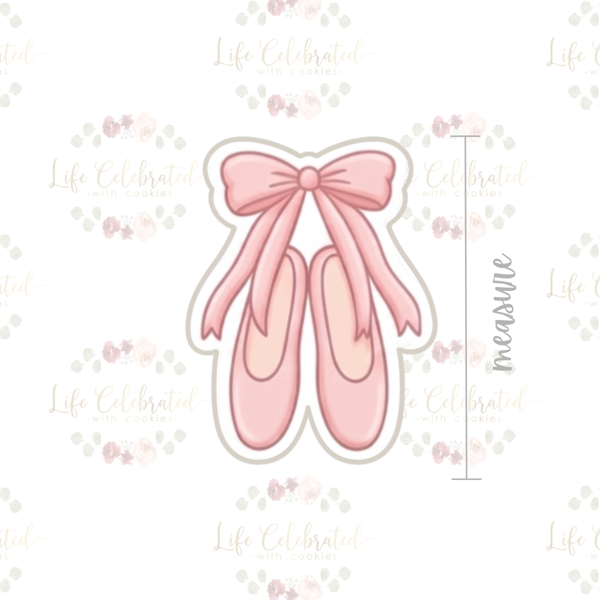 Ballet Slippers Cookie Cutter