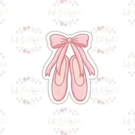 Ballet Slippers Cookie Cutter