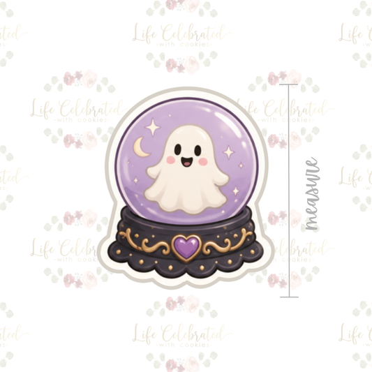 Crystal Ball Ghost Cookie Cutter