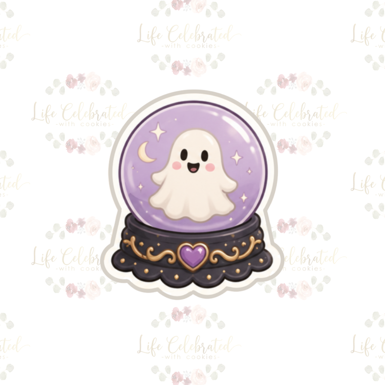 Crystal Ball Ghost Cookie Cutter