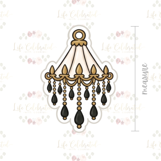 Crystal Chandelier Cookie Cutter