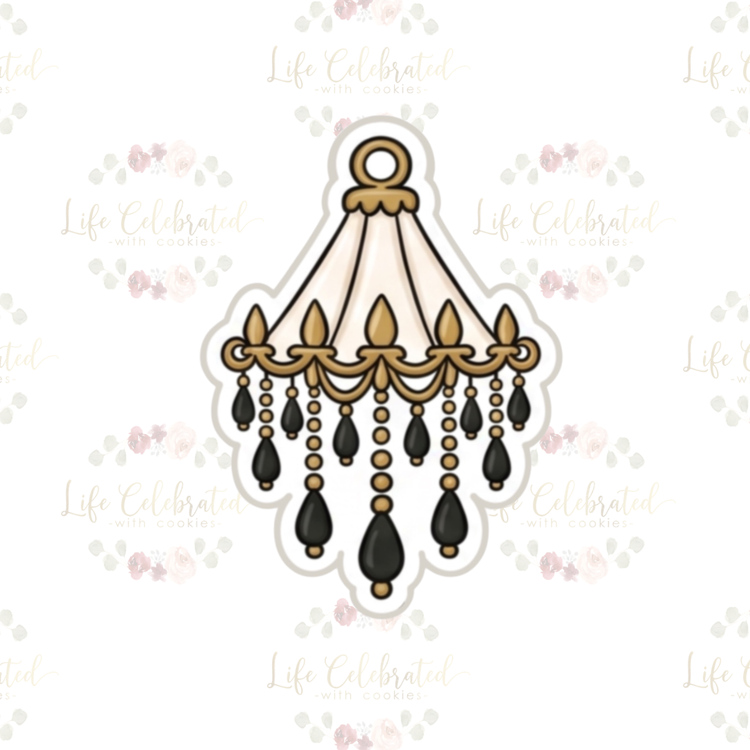 Crystal Chandelier Cookie Cutter