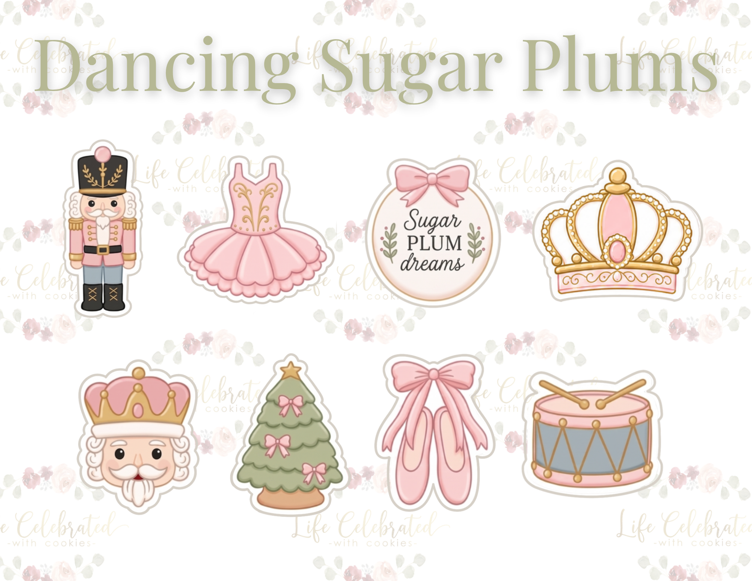 Dancing Sugar Plums Cutter Set