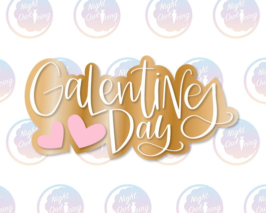 Galentines Day Cookie Cutter