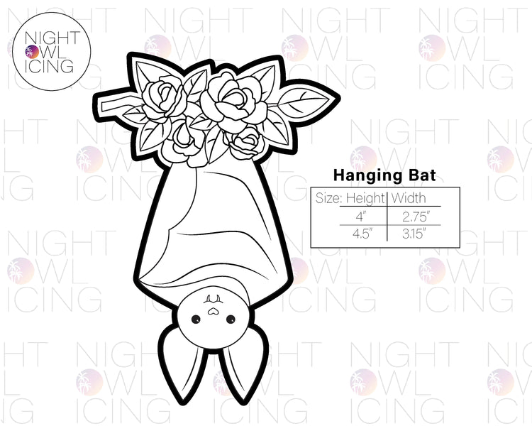 Hanging Bat Cookie Cutters