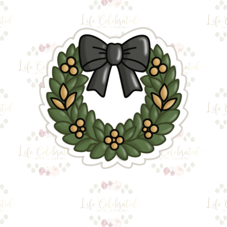 Holiday Wreath Cookie Cutter