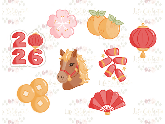 Lunar New Year Set (Collab with Bakewell Cookies)