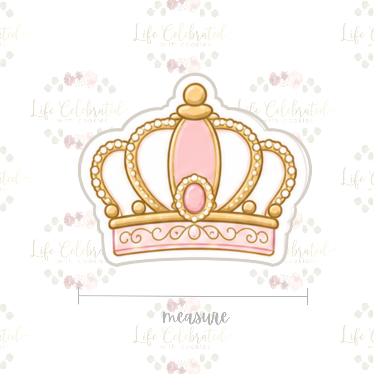 Jeweled Crown Cookie Cutter