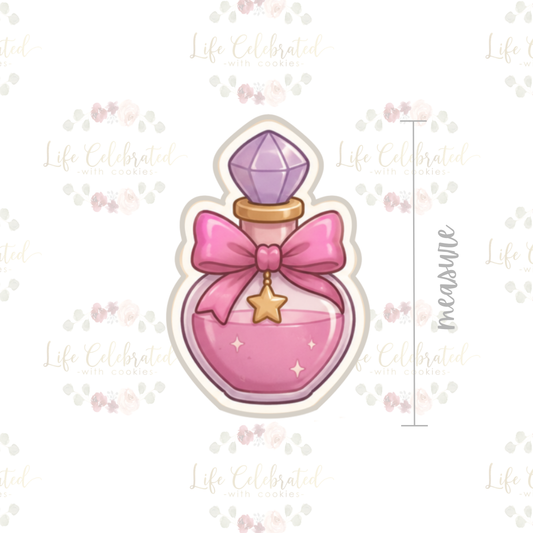 Pink Potion Bottle Cookie Cutter