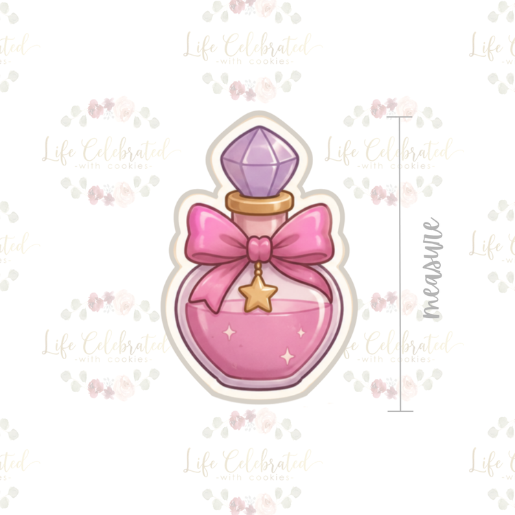 Pink Potion Bottle Cookie Cutter