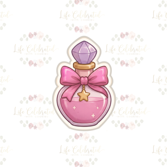 Pink Potion Bottle Cookie Cutter