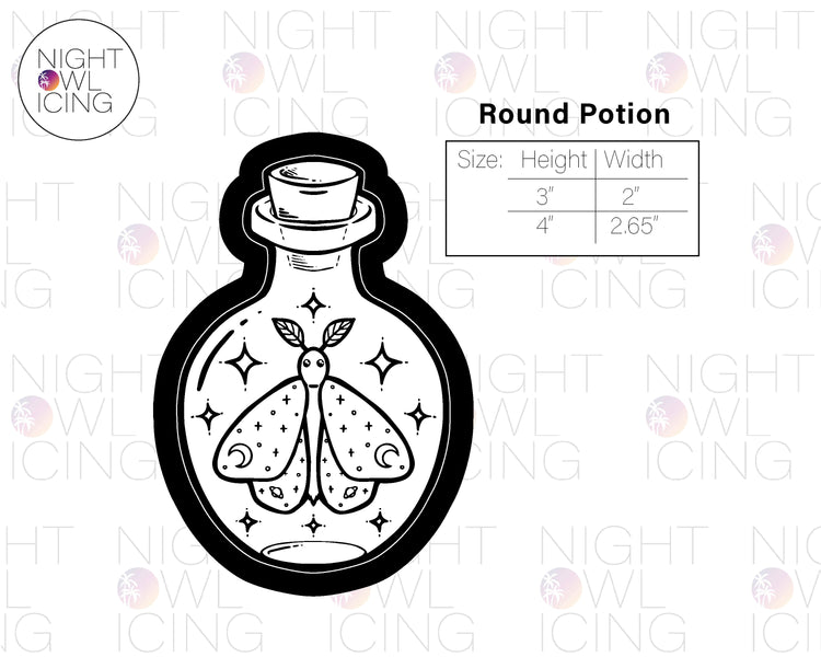 Round Potion Cookie Cutter