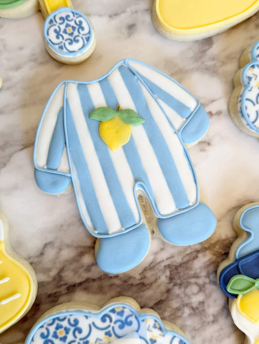 Baby Onesie with Booties Cookie Cutter