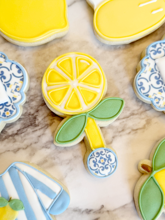 Fruit with Leaves Baby Rattle Cookie Cutter