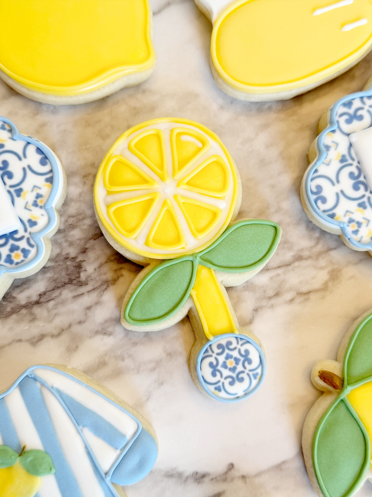 Fruit with Leaves Baby Rattle Cookie Cutter