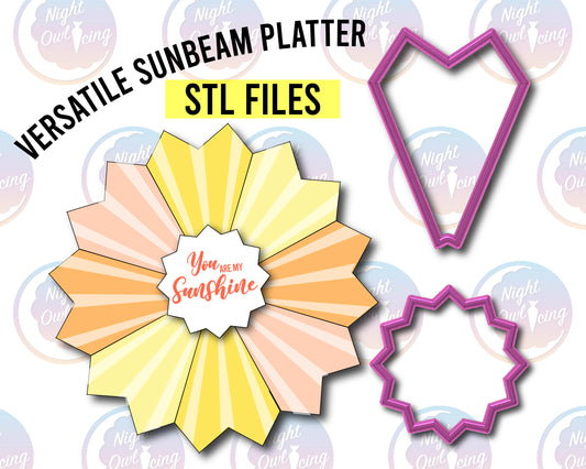 Sunbeam Platter Cookie Cutter