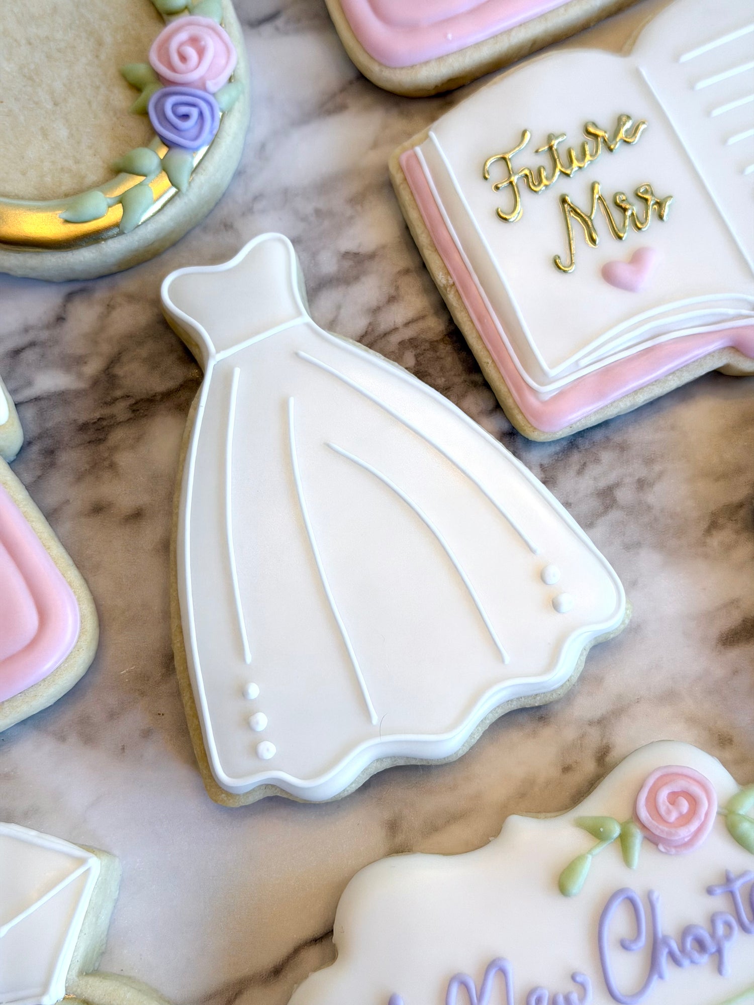 Sweetheart Wedding Dress Cookie Cutter