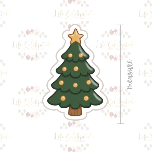 Traditional Christmas Tree Cookie Cutter