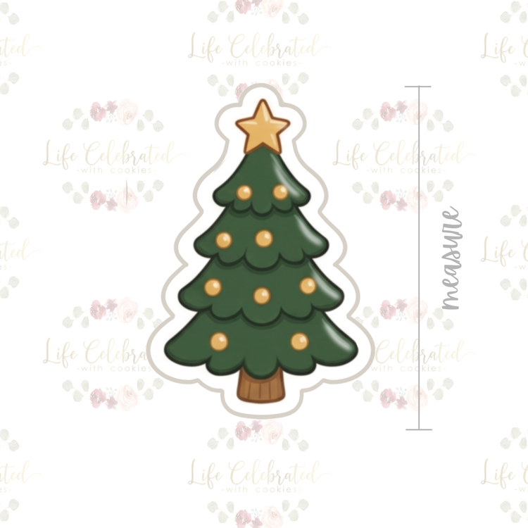 Traditional Christmas Tree Cookie Cutter