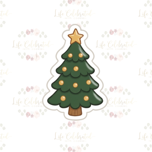 Traditional Christmas Tree Cookie Cutter