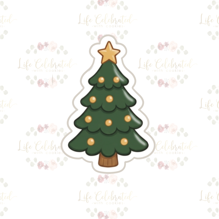 Traditional Christmas Tree Cookie Cutter