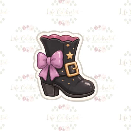 Witchy Boot Cookie Cutter