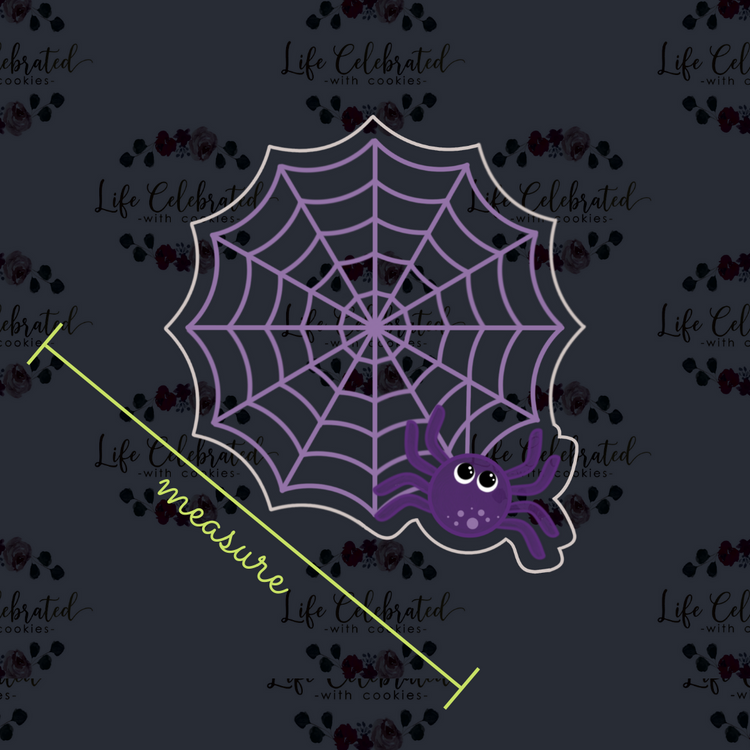 MISPRINT - 4.5" Spider Web Cookie Cutter