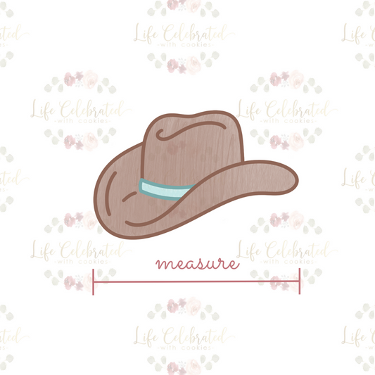 Cowboy Hat Cookie Cutter