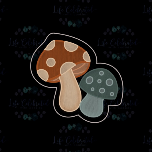 Mushrooms Cookie Cutter