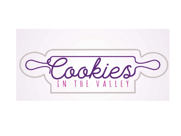 Custom Logo Cookie Cutter - Cookies in the Valley (Shipping)