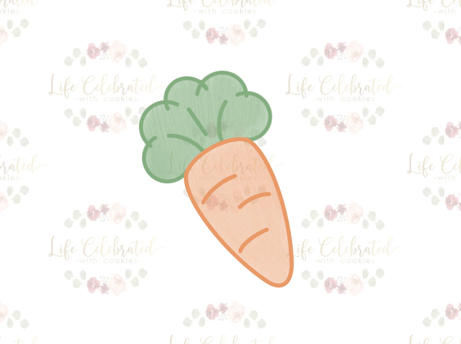 Easter Cute Carrot Cookie Cutter