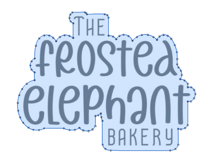 Custom Logo Set for Joanna - The Frosted Elephant Bakery