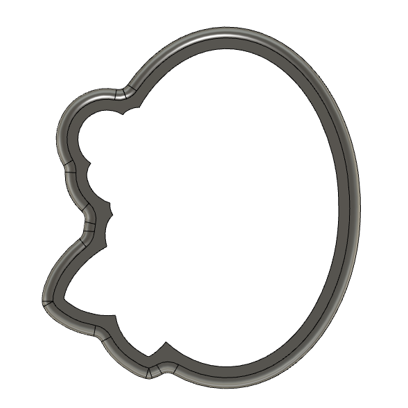 Floral "O" Cookie Cutter