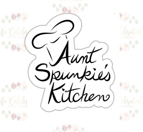 Custom Logo Cookie Cutter Set - Aunt Spunkie's Kitchen