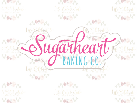 Custom Cookie Cutter - Sugarheart Baking Co.