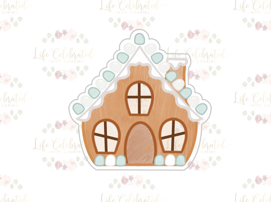 Gingerbread House Cookie Cutter