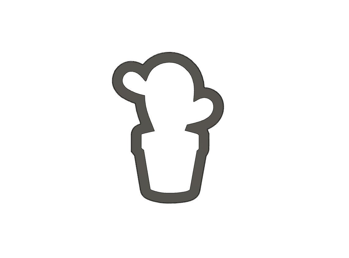 Prickly Pear Cacti Cookie Cutter