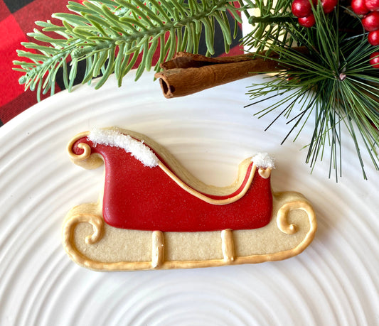 Christmas Sleigh Cookie Cutter