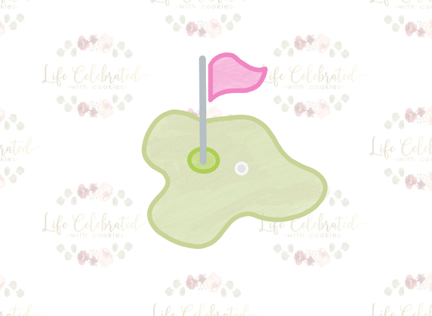 Golf Green Cookie Cutter