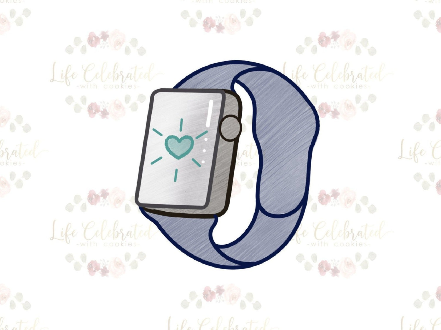 Fitness Watch Cookie Cutter