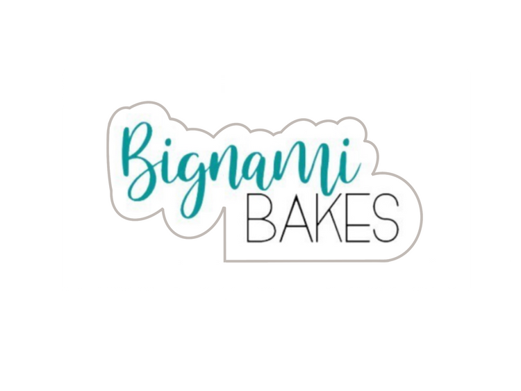 Custom Logo Cookie Cutter - Bignami Bakes
