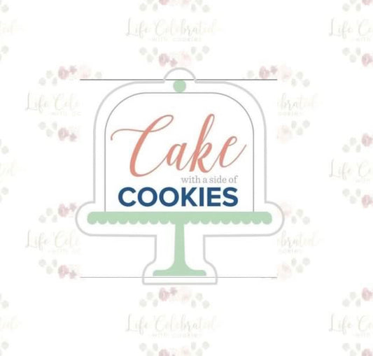 Custom Logo Cookie Cutter - Cake with a side of Cookies